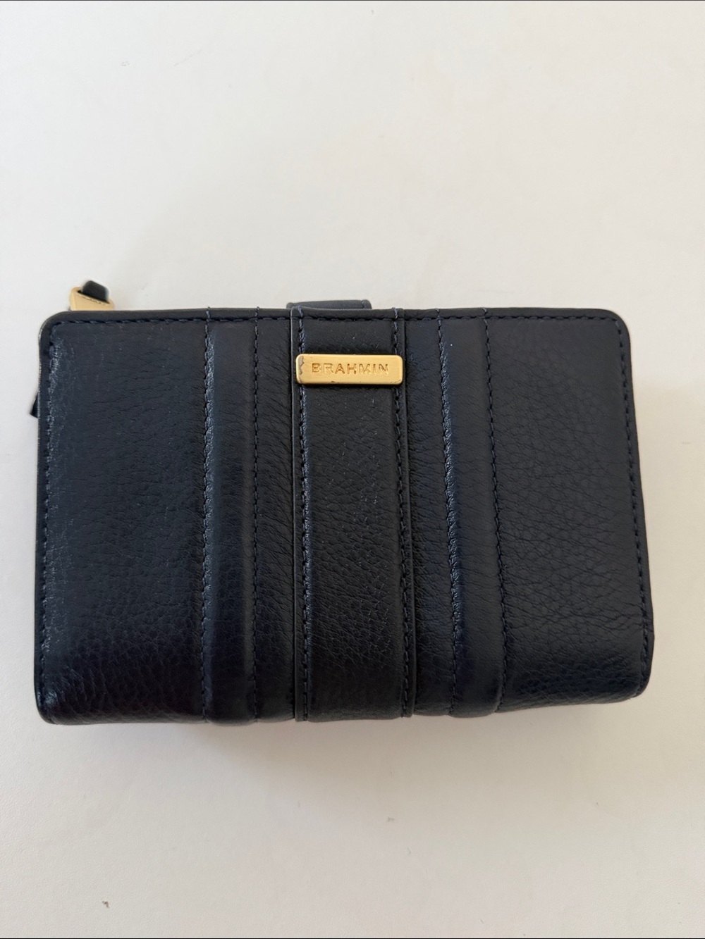 Brahmin Hannah Wallet, Anchor Mystic Navy Blue - Picture 4 of 13